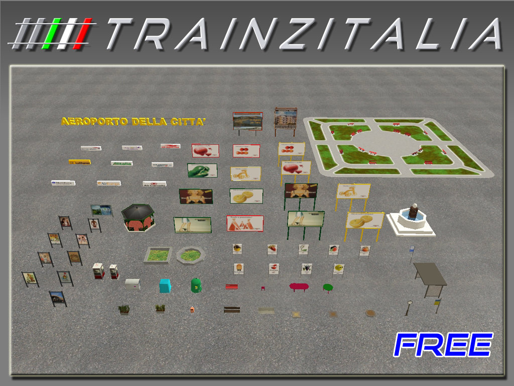 Pack Arredo Urbano Free TB3-7