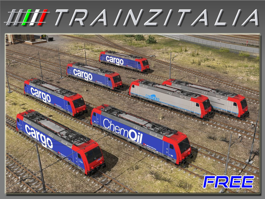 Pack SBB-Cargo E484 Free TB3-7