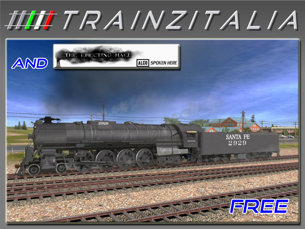 ATSF 2929 4-8-4 Free TB2-9