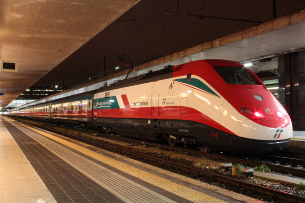 Etr 500 treno 45 Roma Termini "Unità d'Italia"