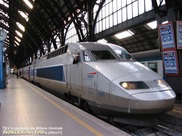 TGV in Centrale