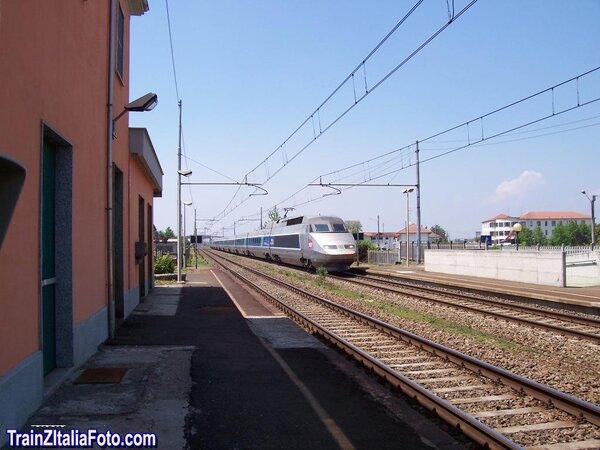 TGV in transito a San Germano