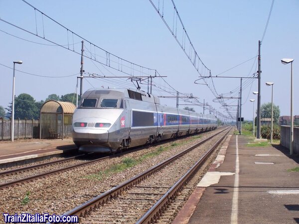 TGV in transito a San Germano