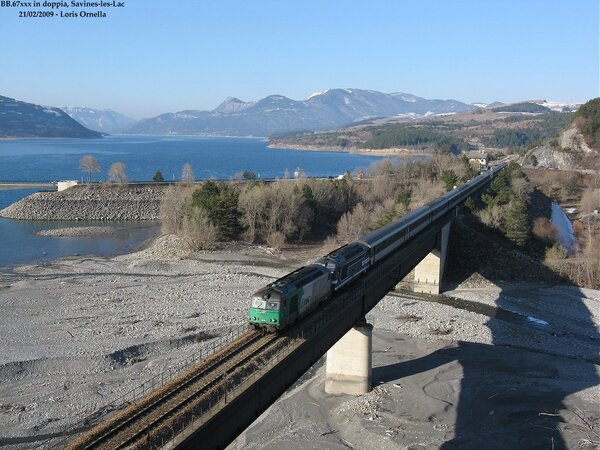 Treno degli sciatori