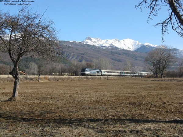 Treno degli sciatori