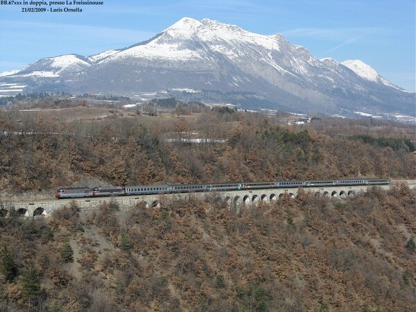 Treno degli sciatori