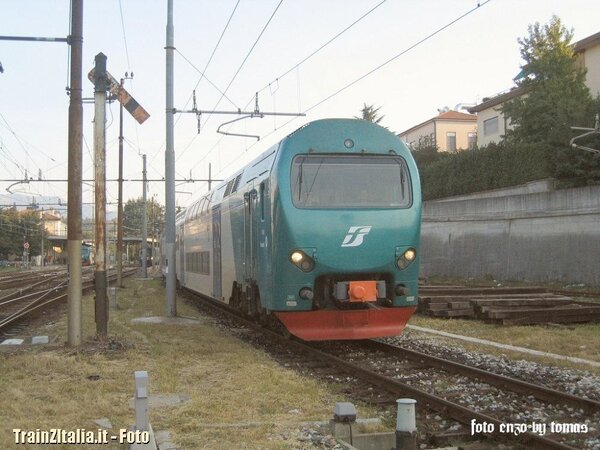 Segnale di partenza lato Milano