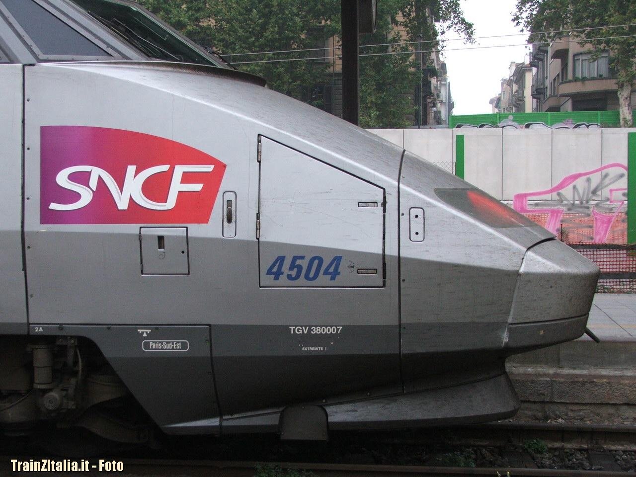 Profilo del muso del TGV-Réseau