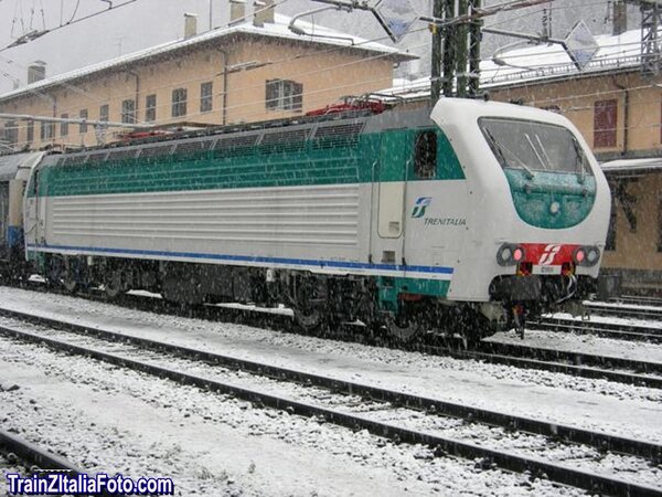 403 con treno di prova a Brennero