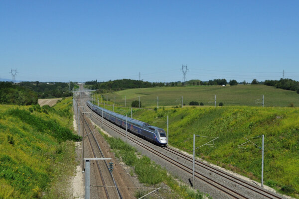 TGV verso sud.