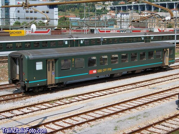 Carrozza SBB  2a classe