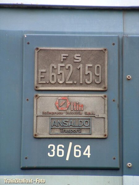 Targhe locomotive