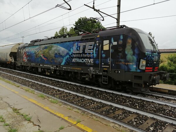 Vectron 193 694 di LTE logistics livrea MOVEO ERGO SUM.