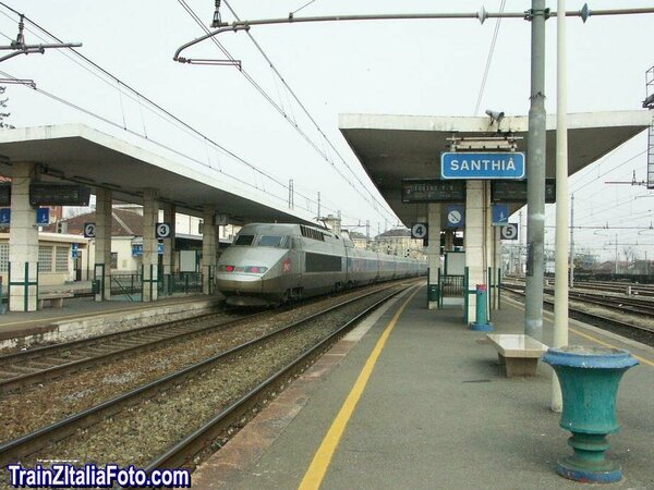 TGV in corsa verso Milano