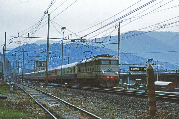 E646 119 a Como SG nel 1979