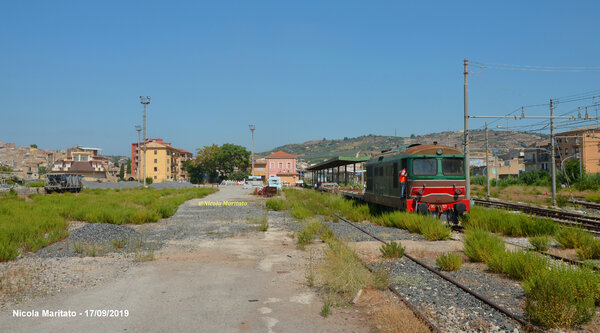 D345 1121 in manovra a Canicattì