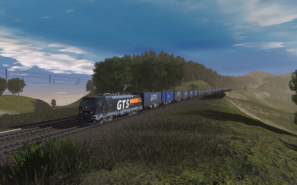 Transiti a Robiano: GTS E494.265 Palma