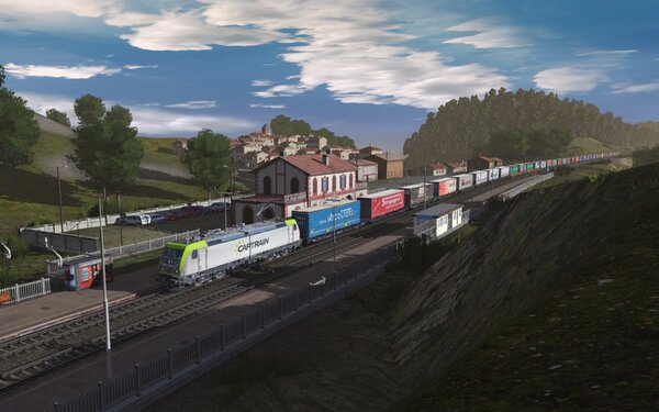 Transiti a Robiano: Captrain E494.507