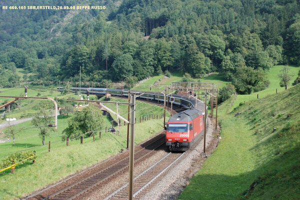 Re460-105 con EuroCity