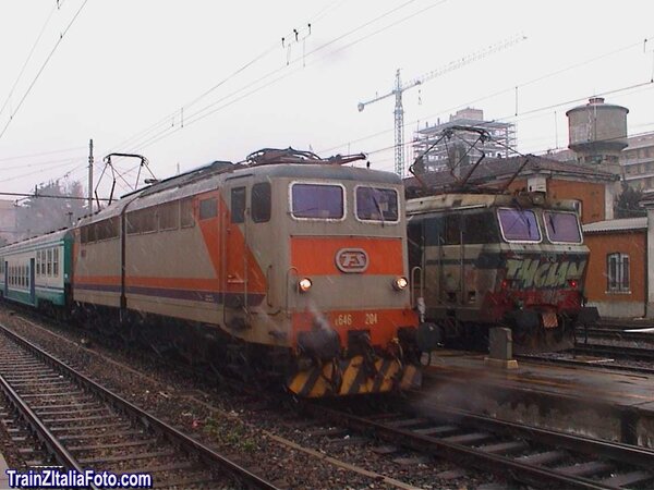 Locomotive nella tormenta